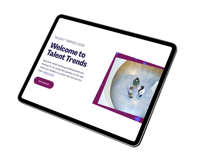Hiring Through the Hype, Enterprise Solutions report on navigating talent and hiring trends (Global Talent Trends 2026).